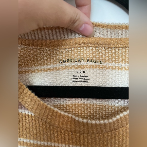 Striped American Eagle T-shirt - Picture 3 of 3